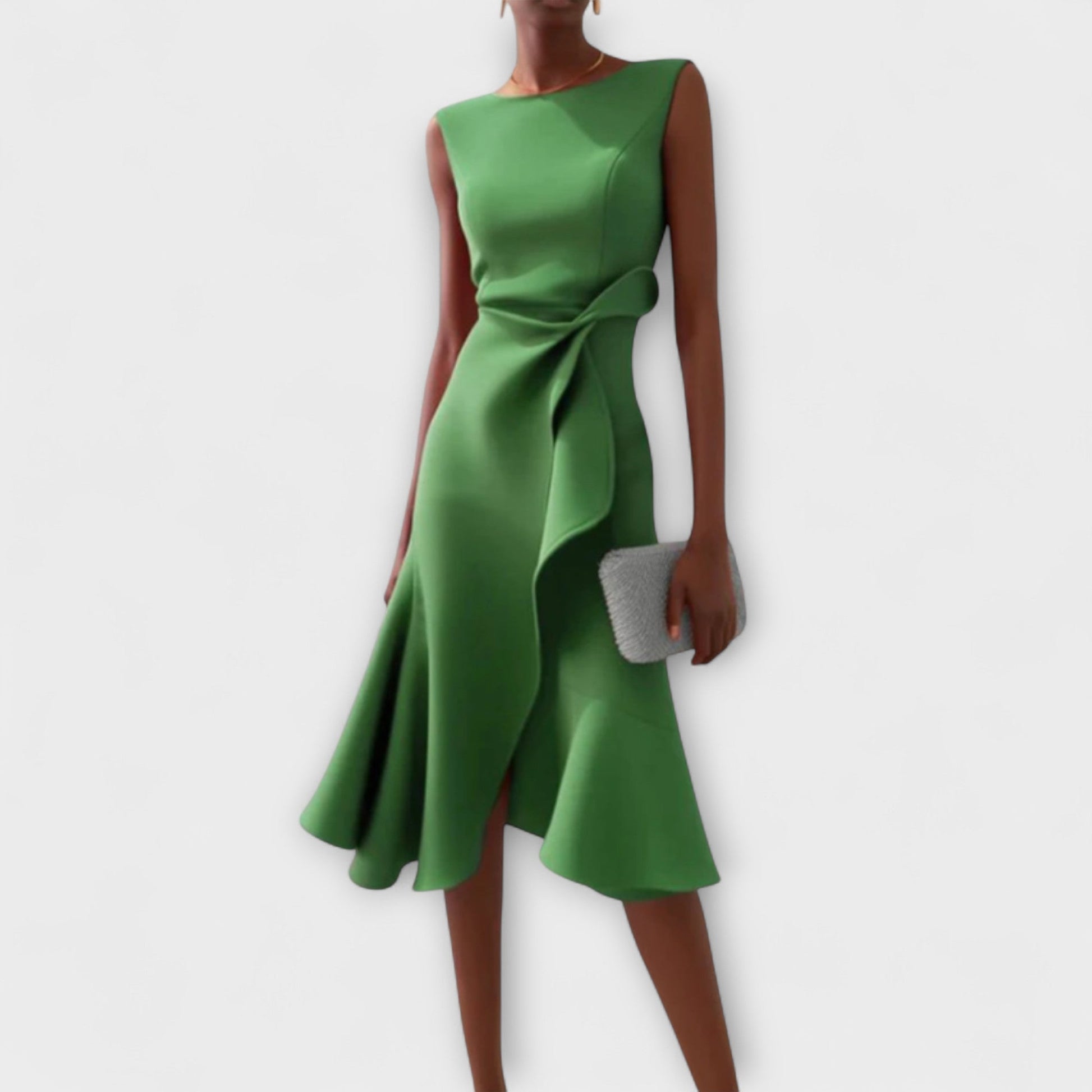 Darlene Women's Midi Dress | Elegant Asymmetric Design, Perfect for Summer and Cocktail Events 6