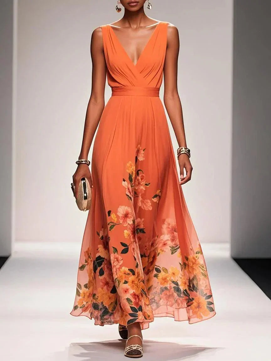 Fiona Women's Midi Dress | Floral Print, Summer Ready, Plus Size Available 6
