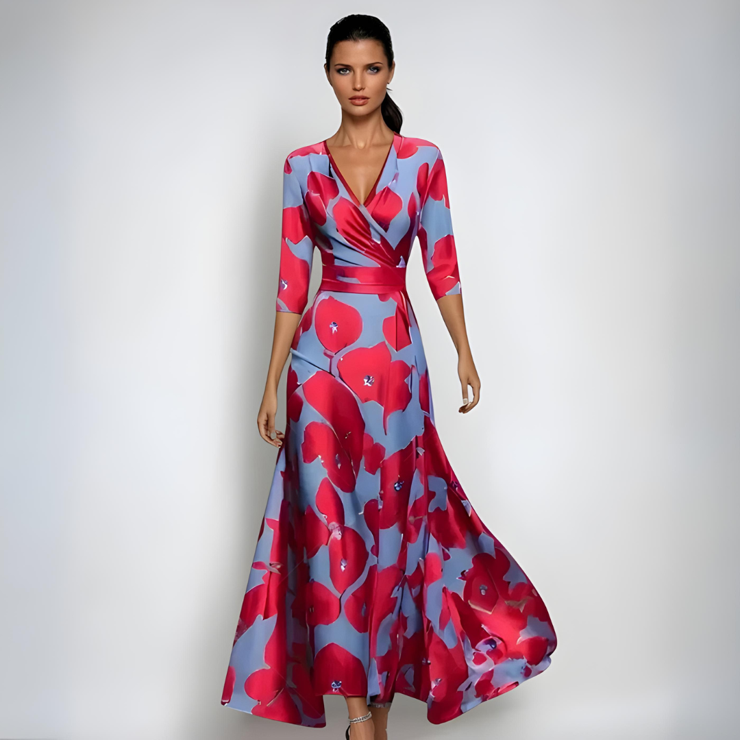 Sofia Women's Floral Dress | Soft Fabric, Flattering Fit, Summer Essential 4